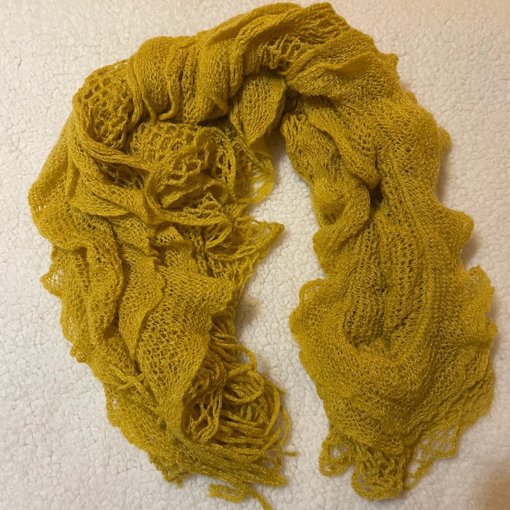 Yellow scarf